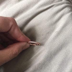 A gold ring only never worn it